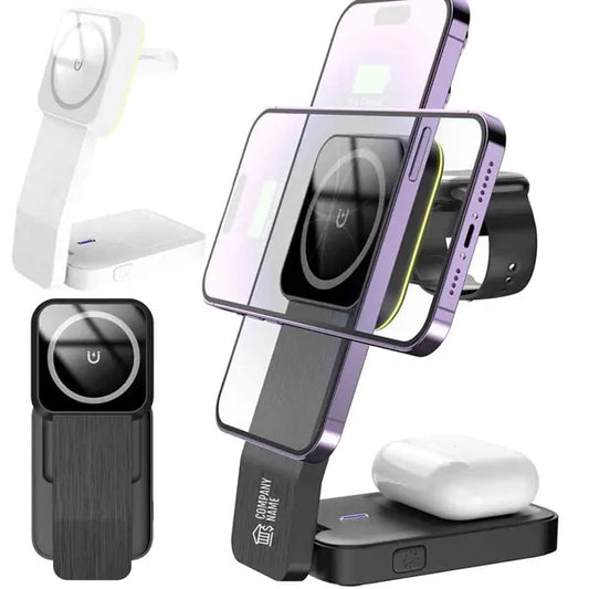 3 in 1 Magnetic Charger With Light