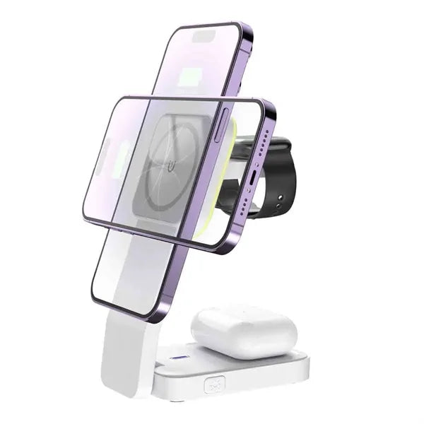 3 in 1 Magnetic Charger With Light
