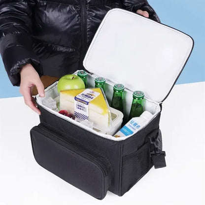 Insulated Lunch Bag with Handle and Strap