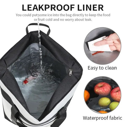 Insulated Cooler Bag with Thermal Insulation