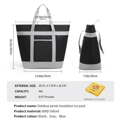 Insulated Cooler Bag with Thermal Insulation