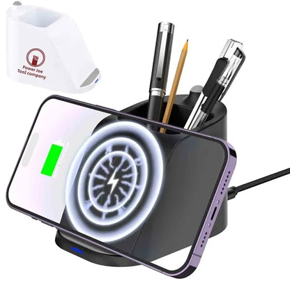 15W Wireless Charger With Pen Holder