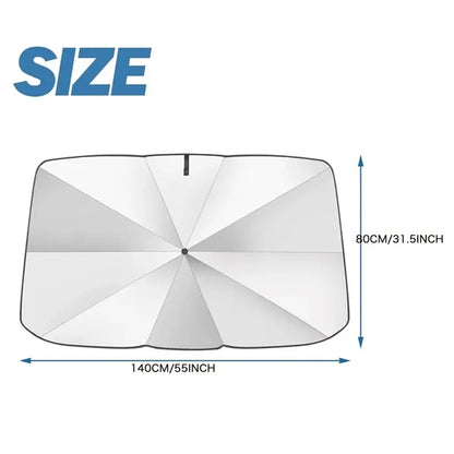 Car Windshield Sun Shade Umbrella