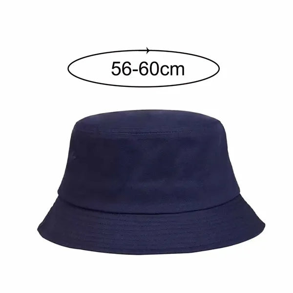 Casual  Cotton Bucket Hat for Sun Protection