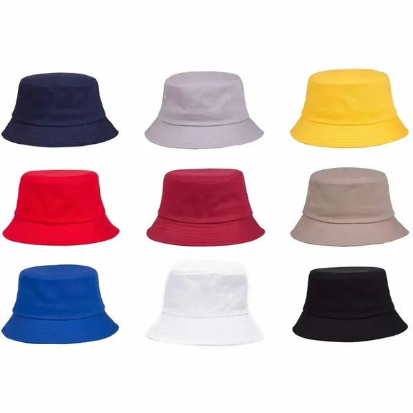Casual  Cotton Bucket Hat for Sun Protection