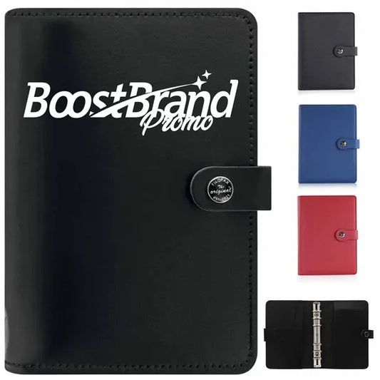 A5 Refillable Business Notebook with 6-Ring Binder