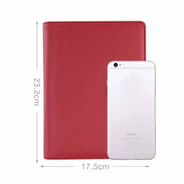 A5 Refillable Business Notebook with 6-Ring Binder