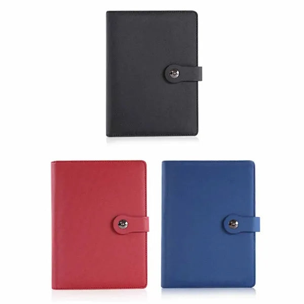 A5 Refillable Business Notebook with 6-Ring Binder