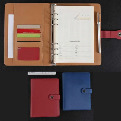 A5 Refillable Business Notebook with 6-Ring Binder