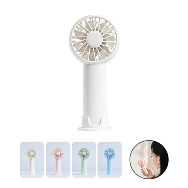 3 Speed Mini Portable Fan with Base