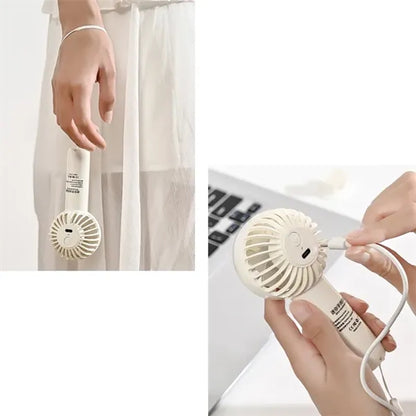3 Speed Mini Portable Fan with Base