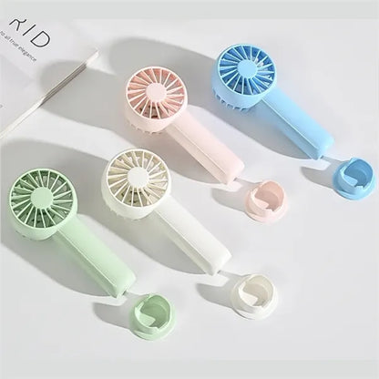 3 Speed Mini Portable Fan with Base