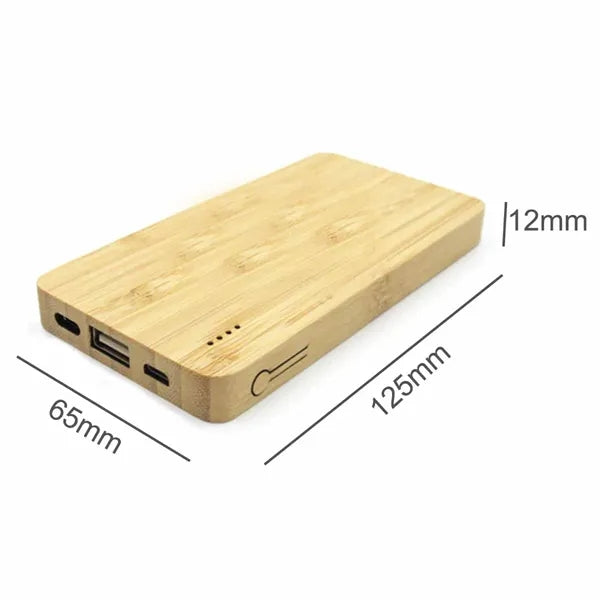 Bamboo 5000mAh Power Bank
