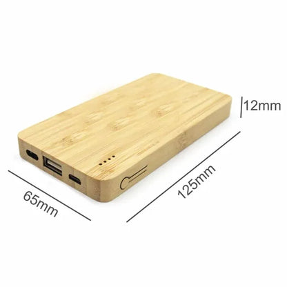 Bamboo 5000mAh Power Bank