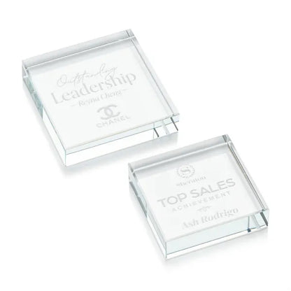 Winston Square Paperweight