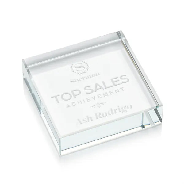 Winston Square Paperweight