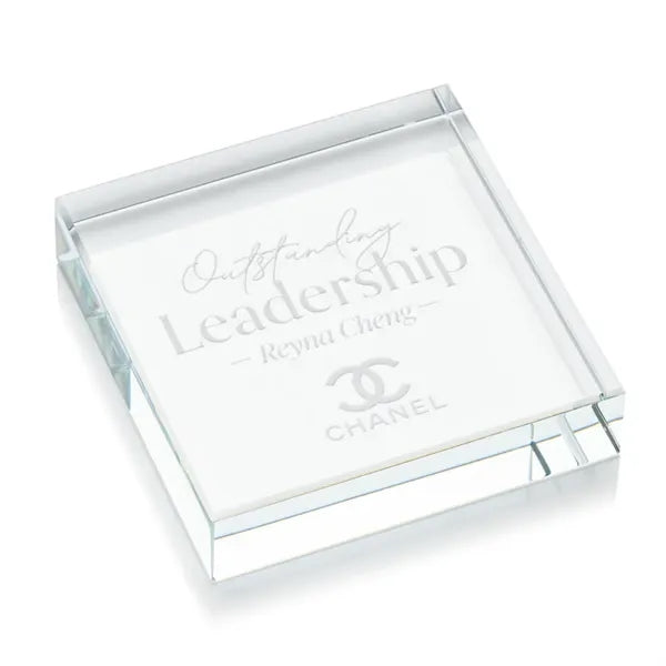 Winston Square Paperweight