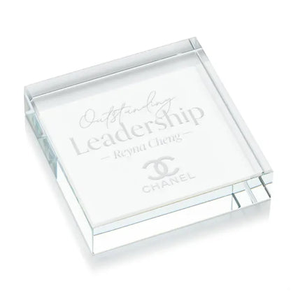Winston Square Paperweight