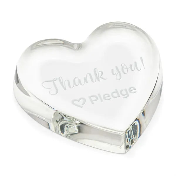 Coeur Heart Paperweight