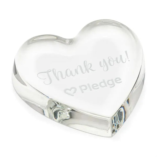 Coeur Heart Paperweight