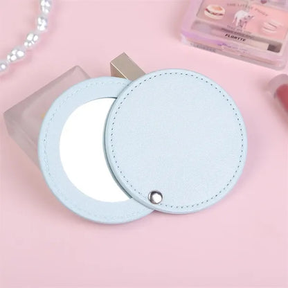 PU Leather Compact Mirror