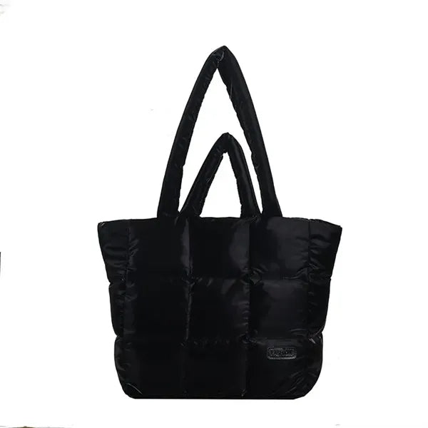 Large-Capacity Puffer Tote Bag
