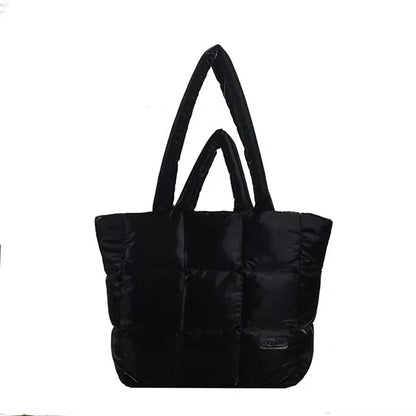 Large-Capacity Puffer Tote Bag