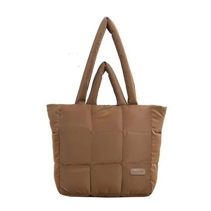 Large-Capacity Puffer Tote Bag