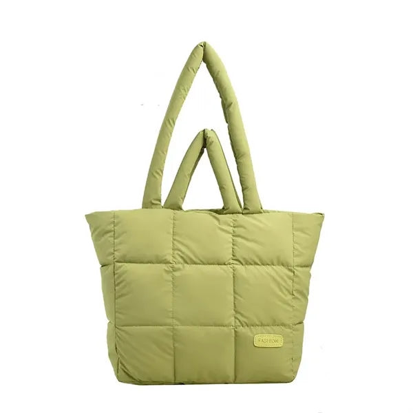 Large-Capacity Puffer Tote Bag