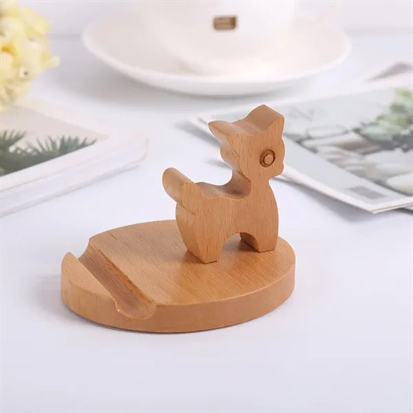 Wooden Phone Stand