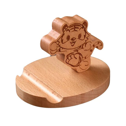 Wooden Phone Stand