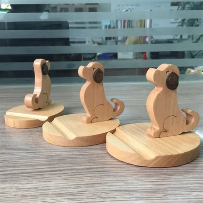 Wooden Phone Stand
