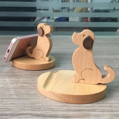 Wooden Phone Stand