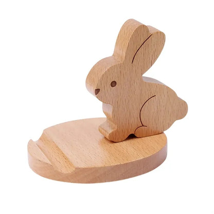 Wooden Phone Stand