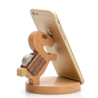 Wooden Phone Stand