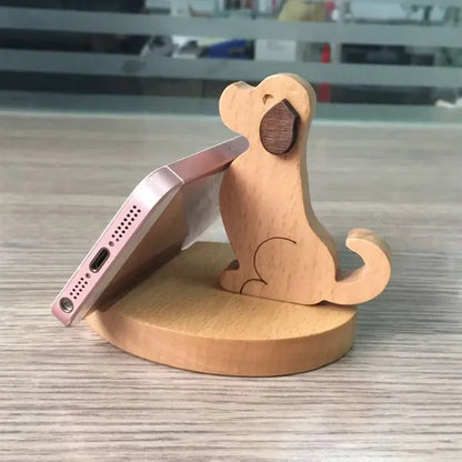 Wooden Phone Stand