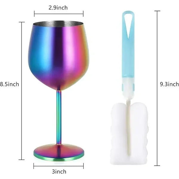 Stainless Steel Champagne Glass