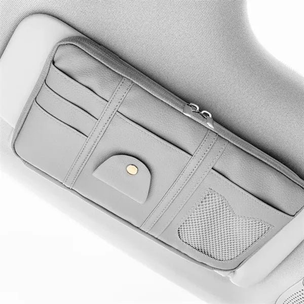 PU Car Sun Visor Organizer