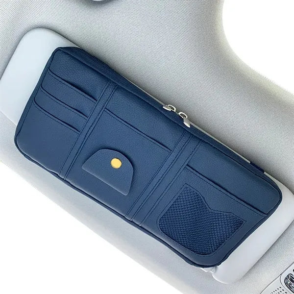 PU Car Sun Visor Organizer