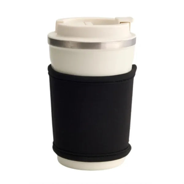 3MM Neoprene V-Shaped Can Cooler W/ Binding