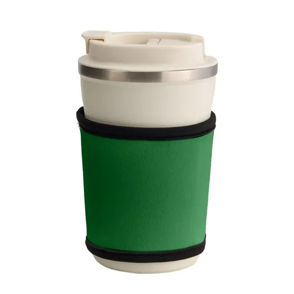 3MM Neoprene V-Shaped Can Cooler W/ Binding