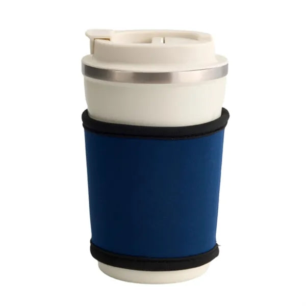3MM Neoprene V-Shaped Can Cooler W/ Binding