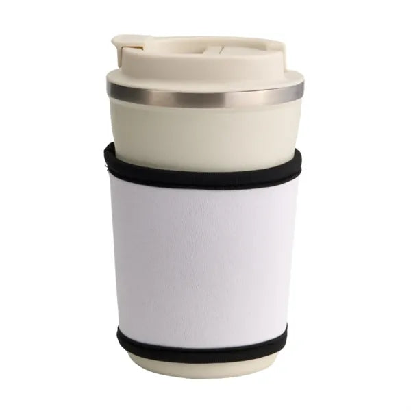 3MM Neoprene V-Shaped Can Cooler W/ Binding
