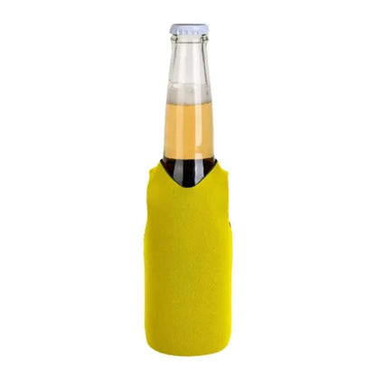12 Oz. Neoprene V-Neck Vest Shape Collapsible Bottle Cooler