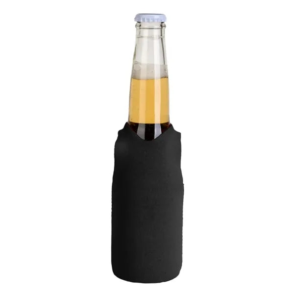12 Oz. Neoprene V-Neck Vest Shape Collapsible Bottle Cooler