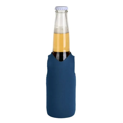 12 Oz. Neoprene V-Neck Vest Shape Collapsible Bottle Cooler