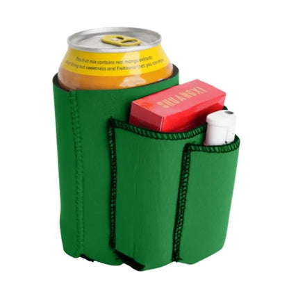 330ML Neoprene Can Cooler W/ Pocket