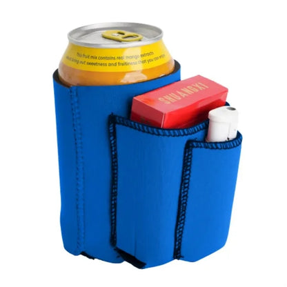 330ML Neoprene Can Cooler W/ Pocket