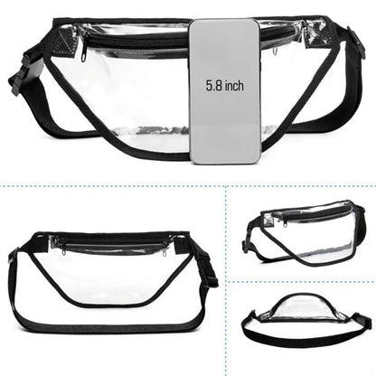 Composite Stadium Standard Transparent Waterproof Waist Pack