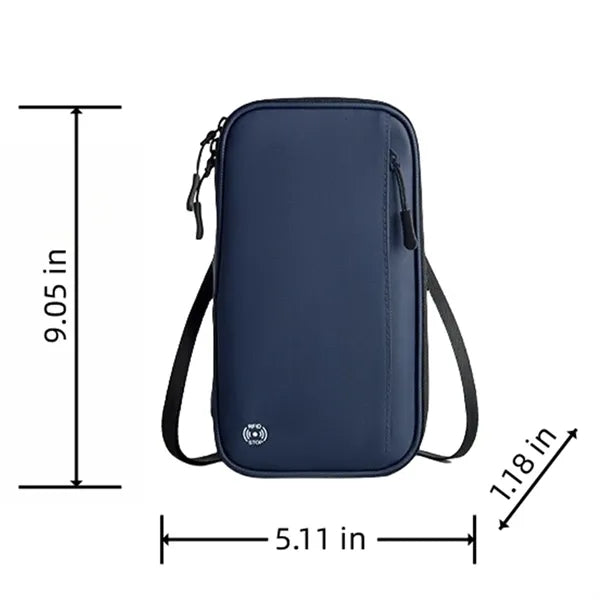 RFID Waterproof Passport Holder Secure Travel Organizer